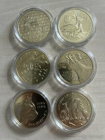 Predam 6 roznych 5 eur slovenskych  minci