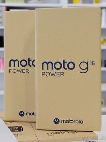 MOTOROLA G15 POWER 8/256/6000 NOVÉ Gravity Grey/Iguana Green