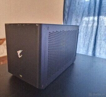Gigabyte Aorus RTX 3080 Gaming Box - Malo pouzivane