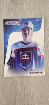 Podpis Juraja Slafkovského
