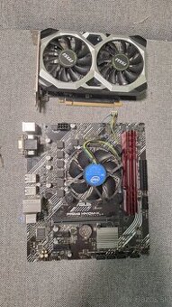 PC komponenty - i3, 16GB RAM, 1650