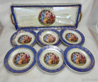Porcelánový servis - motív 3.grácií - 1