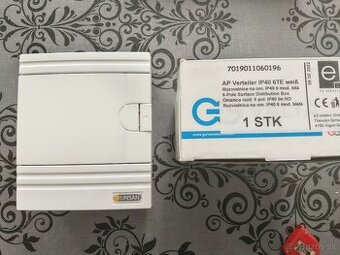 Rozvodná skriňa na stenu - 6 modulov