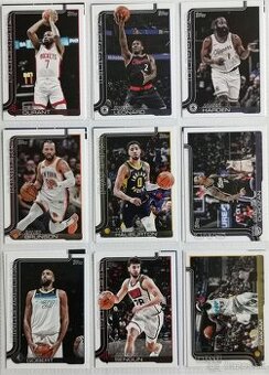NBA karty - Topps Flagship (142 kariet)