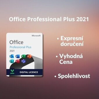 |SK| Microsoft Office 2021 Pro Plus |Dodanie hneď