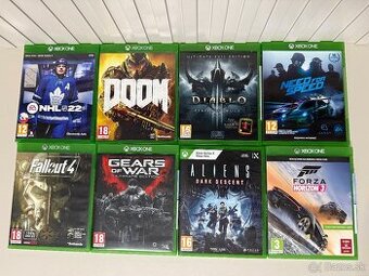 Predam hry na xbox one