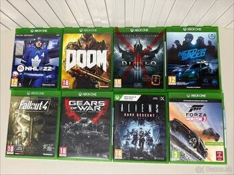 Predam hry na xbox one