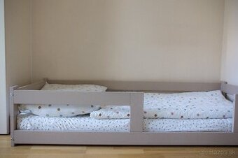 Nová detská postel Benlemi s dvoma zábranami