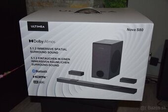 Soundbar Ultimea Nova S80 5.1.2-kanálový, 520 W