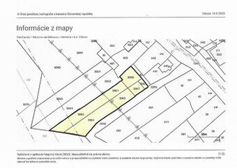 Nová cena  Exkluzívne na predaj pozemok - 1269m2, v obci 