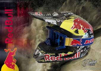 RED BULL HELMA + OKULIARE KINI + MIKINA + KARTA
