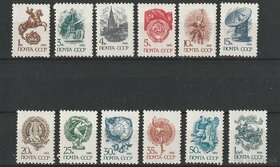 Poštové známky, ZSSR, 1989, MNH