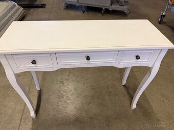 Provensálsky konzolový stôl – 3 zásuvky
