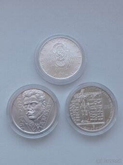 200 korún - Sväty Václav 2017, Sokol 2012, Jánsky 2021