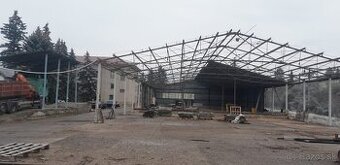 Predám demontovanú kovovú halu - 1
