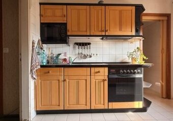 Kuchyňská linka z masivu se spotřebiči,6443