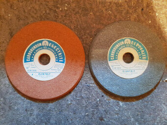 CARBORUNDUM ELECTRITE brusne kotuce 2ks