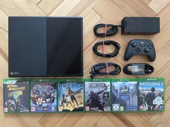 XBOX ONE 500GB + ovladac + hry