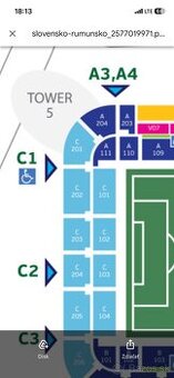 Slovensko : Rumunsko vstupenky