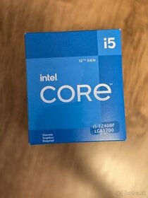 intel Core i5 12400f