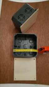 Elektrikarska krabica, inštalačná krabica pvc - 1