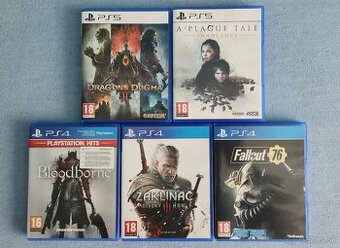 Predám, vymením hry ps5/ps4
