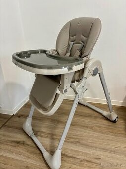 Kreslo na kŕmenie Kinderkraft Yummy Grey