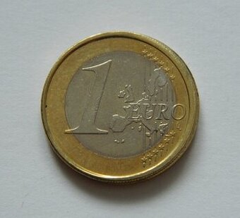 Predám 1 euro 2002 F Nemecko - chyborazba