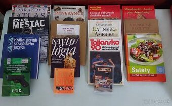 Knihy vo výbornom stave po 10EUR, väčší odber ZĹAVA