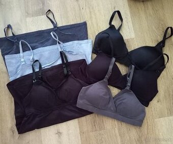 Tehotenské tielka, podprsenky H&M