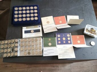 2€,1€,0,50€ mince zberateľské
