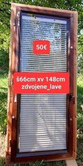 Predám drevené okná - 4 kusy - 1