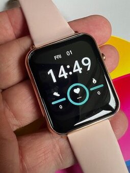 Elegantně smart hodinky Q6-543pro zlate
