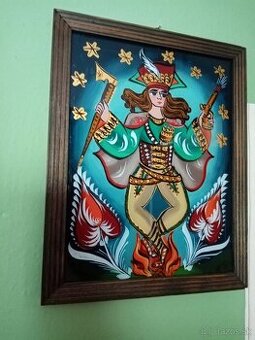 MAĽBA NA SKLE-ORIGINÁL:JÁNOŚÍKOV TANEC-NAD OHŇOM--J.M.JAROSZ