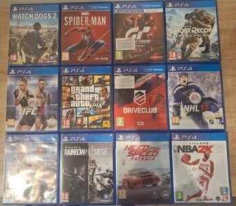 Hry na PS4