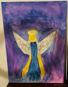 Akrylový obraz Anjel - Canvas 30x40