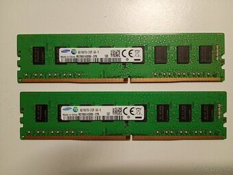 2x4GB PC RAM DDR4 2133Mhz CL15