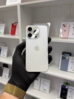 ZÁRUKA 2 ROKY / Apple iPhone 15 Pro 128GB White Titanium - 1