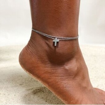 Oceľová retiazka na nohu Cross