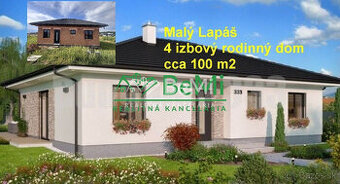 (018-12-DABAa) Novostavba – 4 izbový rodinný dom,  Malý Lapá