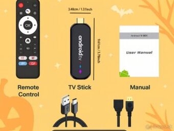 NOVÝ Android 14 Smart TV Stick