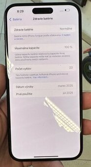 Predám iPhone 15 Plus, 128GB, Black – Ako nový