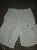 Pánske krátke športové nohavice bielej farby zn. TERRANOVA - 1