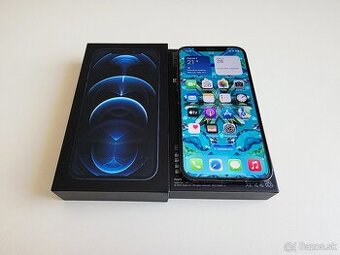 APPLE IPHONE 12 PRO 128GB PACIFIC BLUE,BATERKA 100%