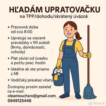 Upratovačka z MI