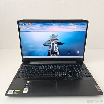 Herný Notebook Lenovo i5 GTX 1650ti RAM 16 GB 120hz D