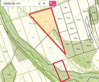 Investičné pozemky pri Námestove 4 143,5 m²