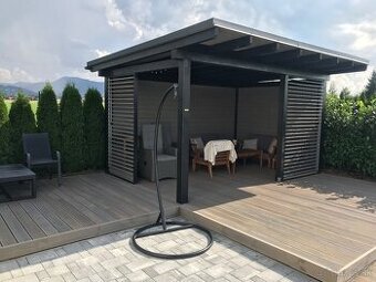 Pergoly Terasy Altánky Prístrešky Drevené Žaluzie