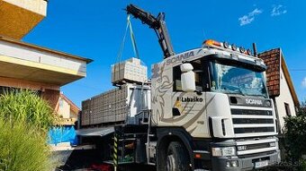 Nákladná doprava-hydraulická ruka