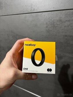 Platobny prsten Niceboy, uplne novy, velkost 14 - 1